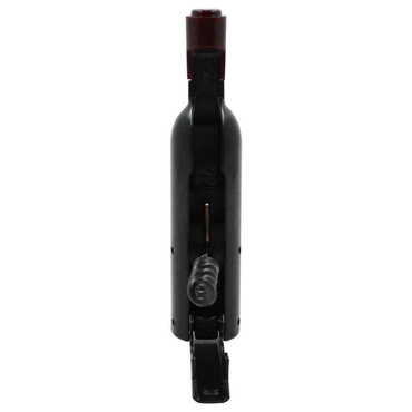 Bodrum Themed Bottle Shaped Metal Wine Bottle Corkscrew Opener-Magnetic 115x25x25 mm - Thumbnail