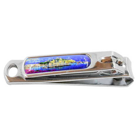 Bodrum Themed Customised Metal Epoxy Nail Clipper 56x13x13 mm