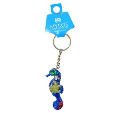 Bodrum Themed Customised Transparent Polyester Keyring - Thumbnail