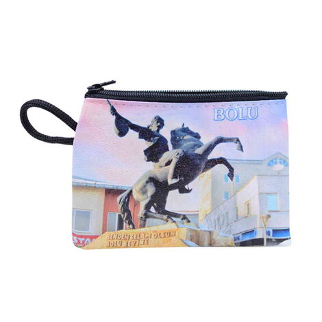 Bolu Themed Turkish Woven Wallet 113x80x8 mm - 1