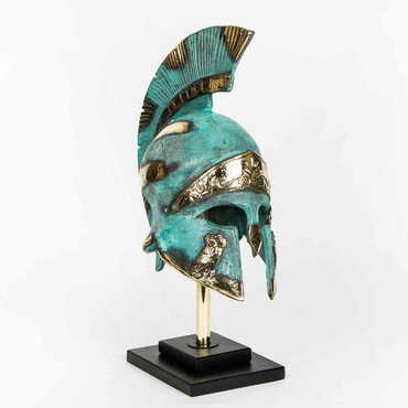 Myros - Bronz Kask Model 5 Biblo 12,5x5,5 cm
