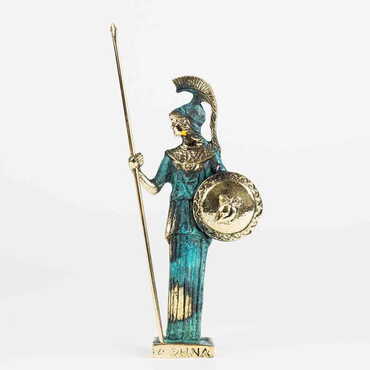 Myros - Bronz Metal Heykel Savaşçı 19x8 cm