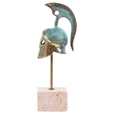 Bronze Helmet Figurine Model No:7 14,5X4 Cm - Thumbnail