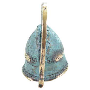 Bronze Helmet Figurine No :1 11 Cm - Thumbnail