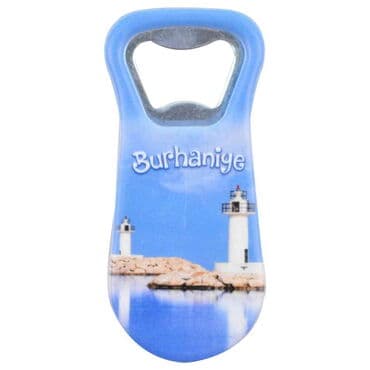 Burhaniye Themed Customised Uv Printed  Plastic Base Plastic Base Bottle Opener 95x43 mm - 5
