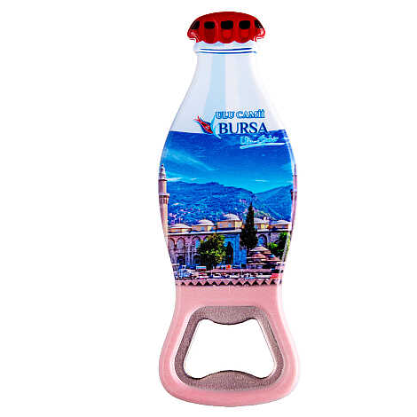 Bursa Temalı Myros Şişe Açacak Magnet 42x120 mm - 1