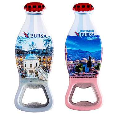 Bursa Temalı Myros Şişe Açacak Magnet 42x120 mm - 2