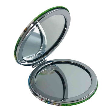 Bursa Themed Customised Uv Printed Round Compact Mirror 72x11 mm - 4