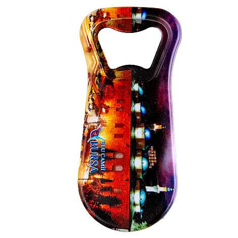 Bursa Temalı Uv Baskılı Açacak Magnet 95x43 mm - 3