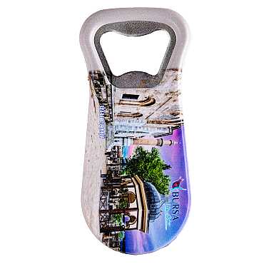 Bursa Temalı Uv Baskılı Açacak Magnet 95x43 mm - 5