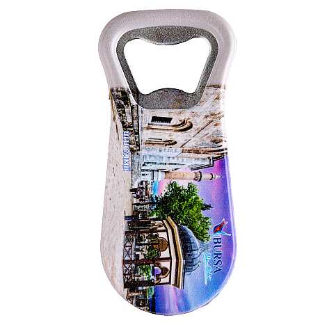 Bursa Temalı Uv Baskılı Açacak Magnet 95x43 mm - 5