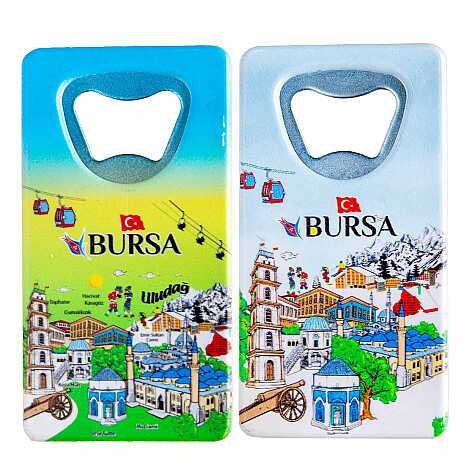 Bursa Temalı UV Baskılı Dikdörtgen Açacak - 2