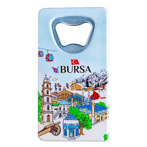 Bursa Temalı UV Baskılı Dikdörtgen Açacak - 3