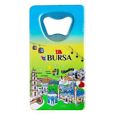 Bursa Temalı UV Baskılı Dikdörtgen Açacak - 4