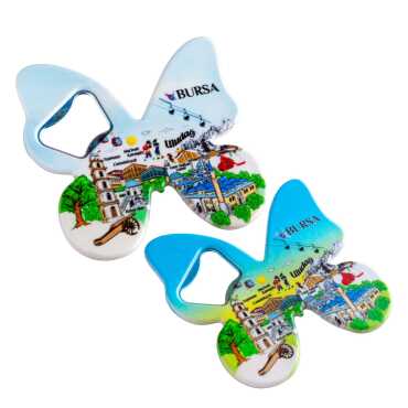 Bursa Temalı UV Baskılı Kelebek Açacak - 2