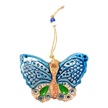 Myros - Butterfly Themed Nautical Ceramics First Size Wall Hanging