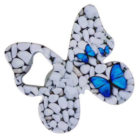 Butterfly Themed UV Printed Butterfly Bottle Opener - 2