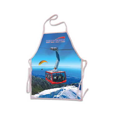 Cable Card Themed Customised Digital Printed Apron 500x700 mm - Myros