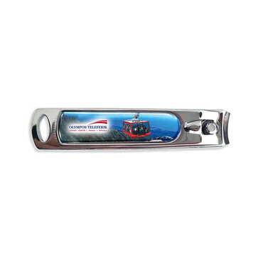 Cable Card Themed Customised Metal Epoxy Nail Clipper 16x80x15 mm - Myros