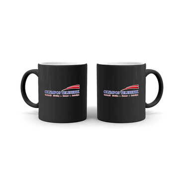 Myros - Cable Card Themed Customised Serigraphy Printed Ceramic Mug 82x90 mm