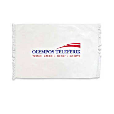 Cable Card Themed Customised Serigraphy Printed Hand Towel 600x400 mm - Myros