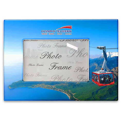 Cable Card Themed Epoxy Photo Frame Travel Souvenir 15x20 Cm - 1