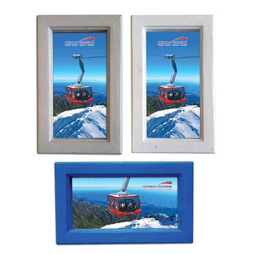 Myros - Cable Card Themed Medium Wooden Printed Frame 130x205 mm