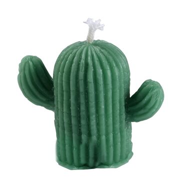 Cactus Shaped Candle 7,5X4 Cm - Thumbnail