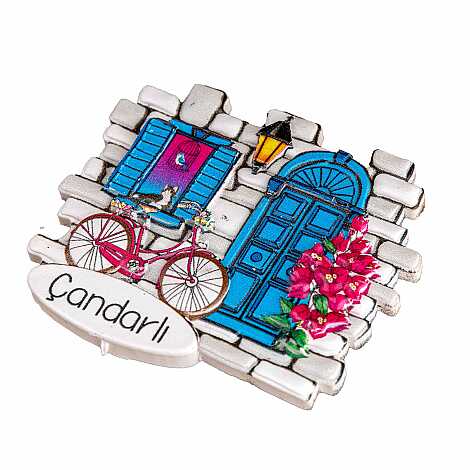 Çandarlı Temalı Myros Yöresel Polyester Magnet - 8