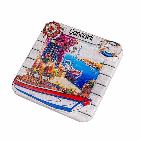 Çandarlı Temalı Myros Yöresel Polyester Magnet - 7