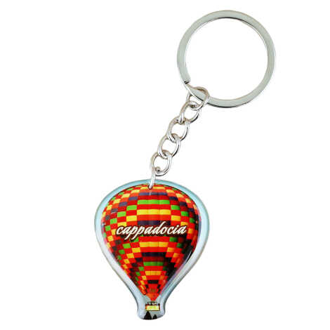 Cappadocia Themed Myros Special Shaped Keychain - 1