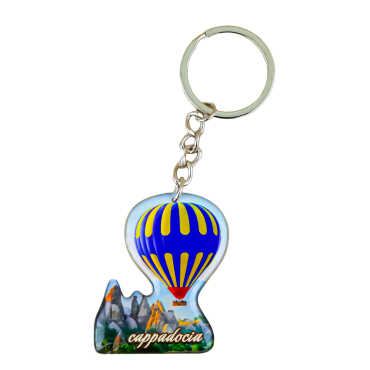 Cappadocia Themed Myros Special Shaped Keychain - 4