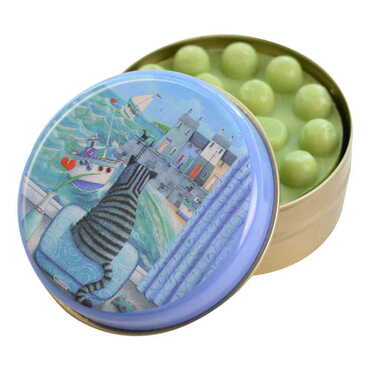 Cat Themed Custom Print Metal Tin Soap Box - Thumbnail