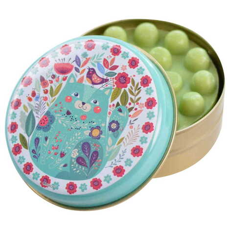 Cat Themed Custom Print Metal Tin Soap Box