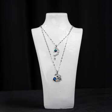 Steel Women's Necklace - Standart - 6