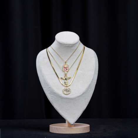 Çelik Kolye İthal - 8