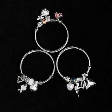 Steel Pandora Women's Bracelet - Standart - 2