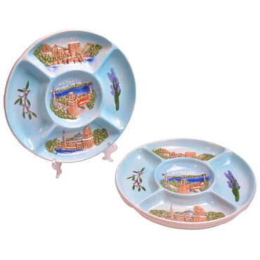 Myros - Antalya Themed Ceramic Breakfast Set