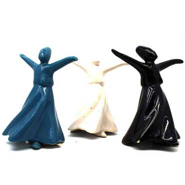 Myros - Ceramic Dervish Figurine 12.5 Cm