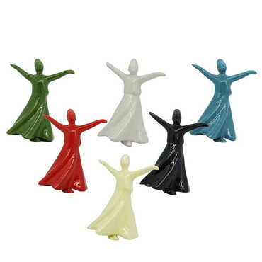 Myros - Ceramic Dervish Figurine 18 Cm