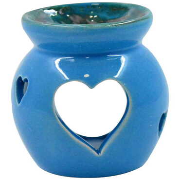 Ceramic Heart Censer Candle Holder - Thumbnail