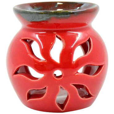 Myros - Ceramic Lotus Censer Candle Holder