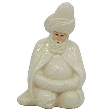 Myros - Ceramic Mevlana Figurine 17 Cm