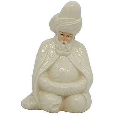 Myros - Ceramic Mevlana Figurine 24 Cm