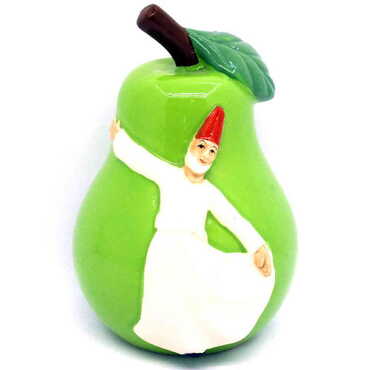 Myros - Ceramic Pear Shaped Semazen Figurine 7 Cm