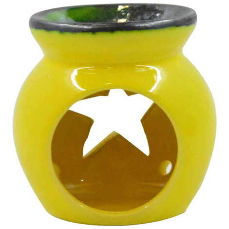 Ceramic Star Censer Candle Holder