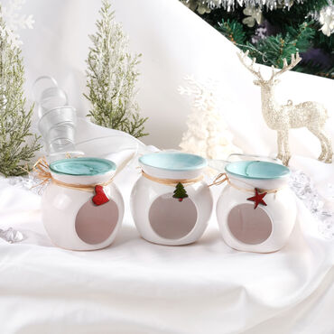 Myros - Ceramic Straight Censer Candle Holder