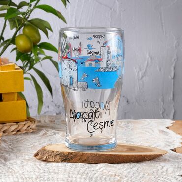 Cesme Region Themed Beer Glass - Thumbnail