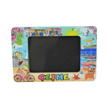 Cesme Themed Wooden UV Printed Desktop Photo Frame - 5