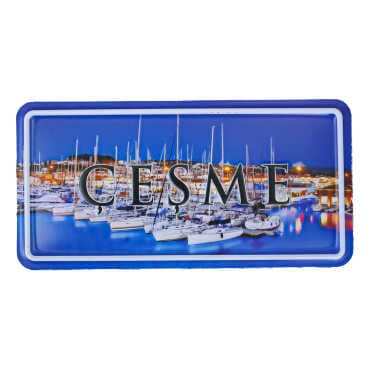 Cesme Themed Embossed Pvc Oppression Fridge Magnet - 4